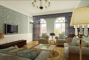 110平米歐美風(fēng)情三居室 K2海棠灣優(yōu)雅裝修設(shè)計賞析